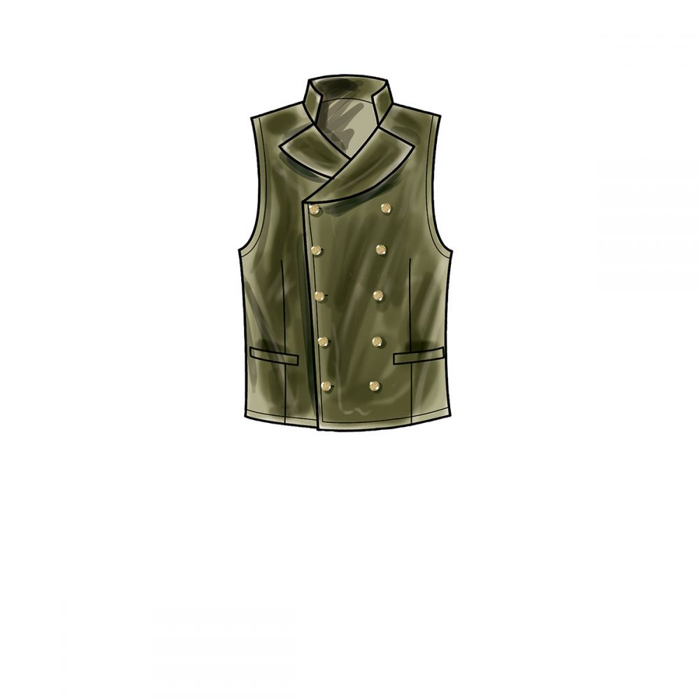 Simplicity Men's Waistcoat S9457