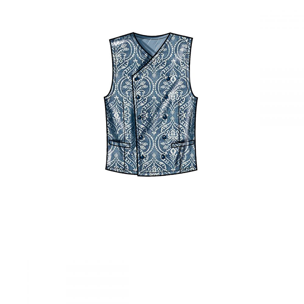 Simplicity Men's Waistcoat S9457