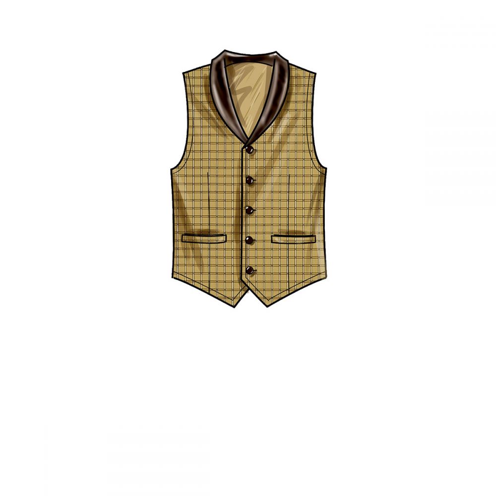 Simplicity Men's Waistcoat S9457