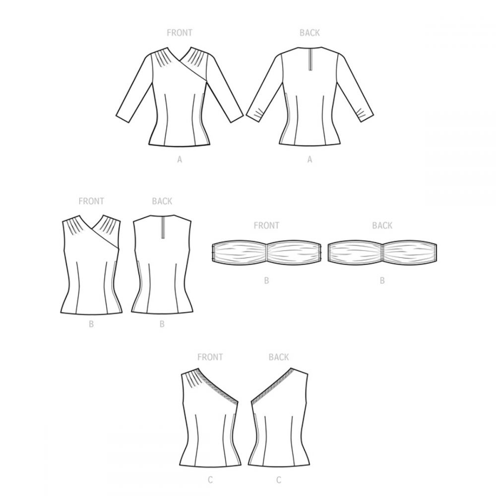 Simplicity Vintage Blouses and Cummerbund S9634