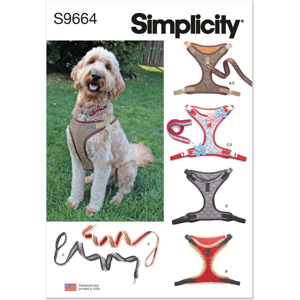 Simplicity Dog Harness & Lead S9664