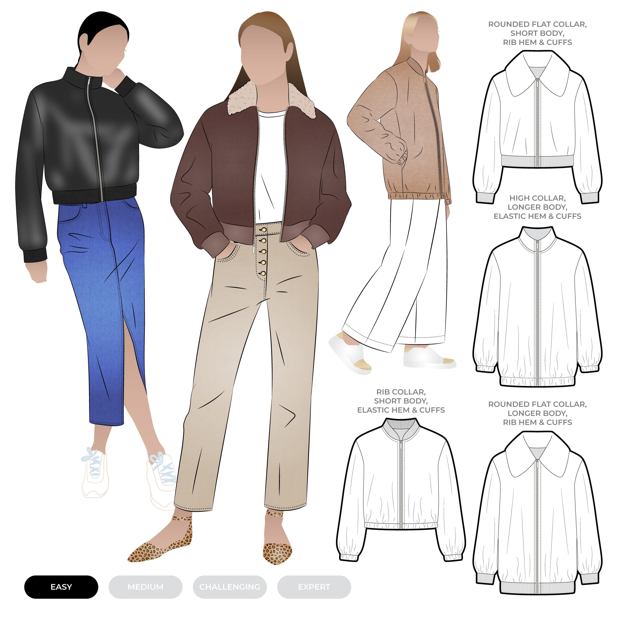Style Arc Sid Bomber Jacket