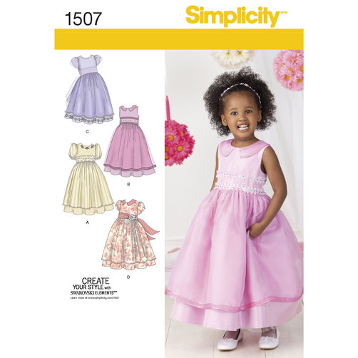 Simplicity Baby/Child Dress S1507