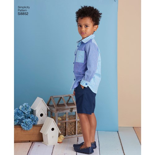 Simplicity Children's Dress and Shirt S8852