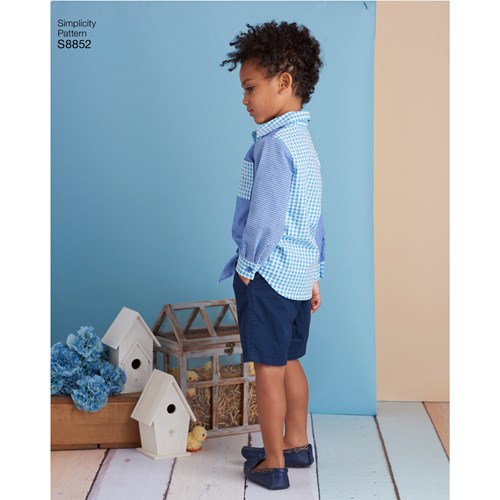 Simplicity Children's Dress and Shirt S8852