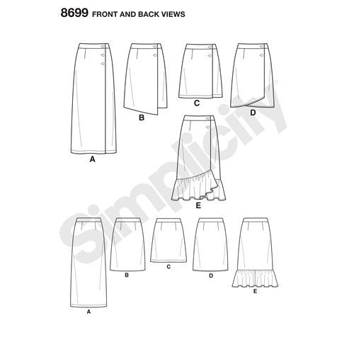 Simplicity Skirts S8699