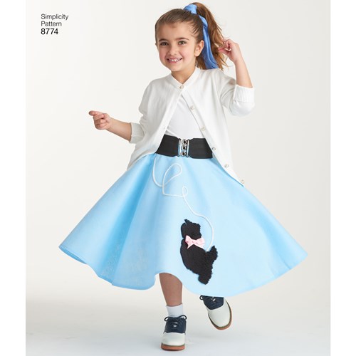 Simplicity Child/Teen Skirts S8774