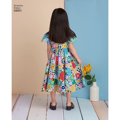 Simplicity Children's Dress S8851