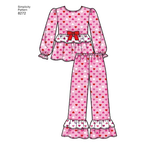 Simplicity Nightwear and Robe S8272
