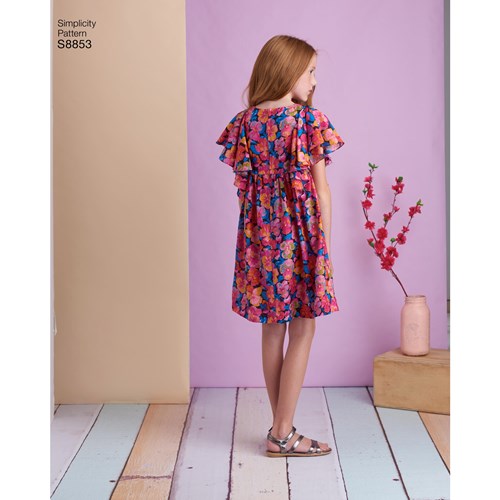 Simplicity Girl's/Teens Dresses S8853
