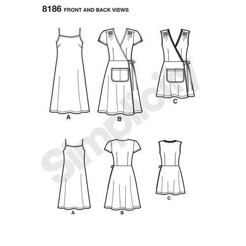 Simplicity Dress S8186