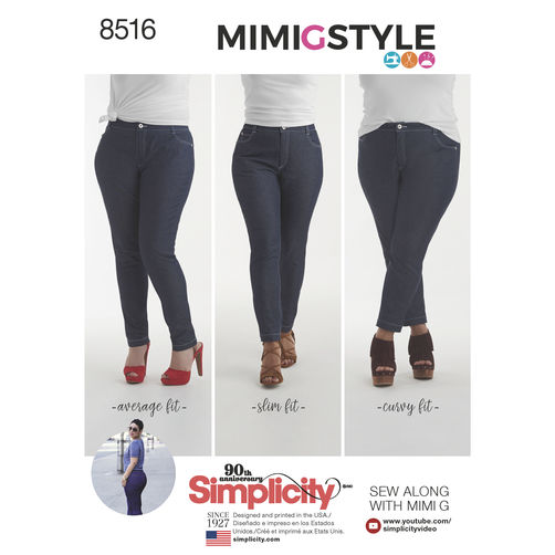 Simplicity Skinny Jeans S8516