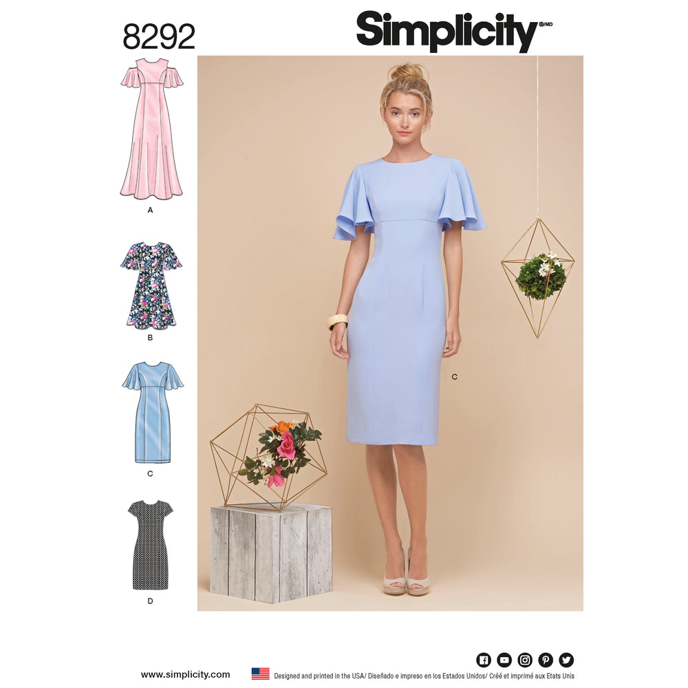 Simplicity Dresses S8292