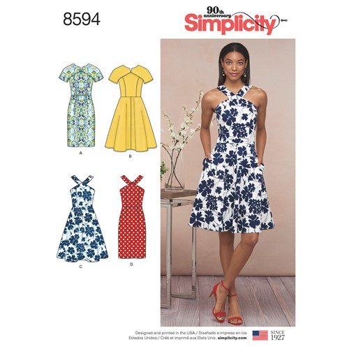 Simplicity Dress S8594