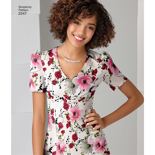 Simplicity Amazing Fit Dress S2247 The Fold Line Simplicity Amazing Fit Dress S2247 The Fold Line