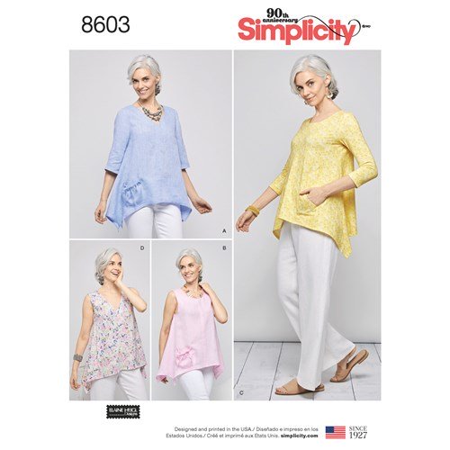 Simplicity Tops S8603