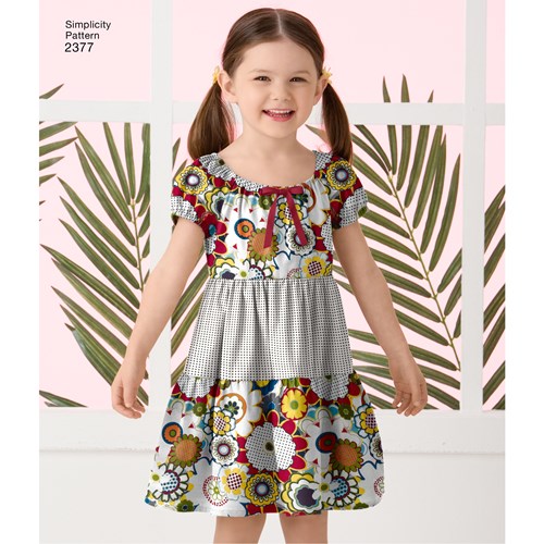 Simplicity Child Dresses S2377