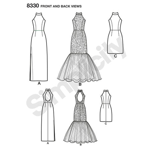 Simplicity Dresses S8330