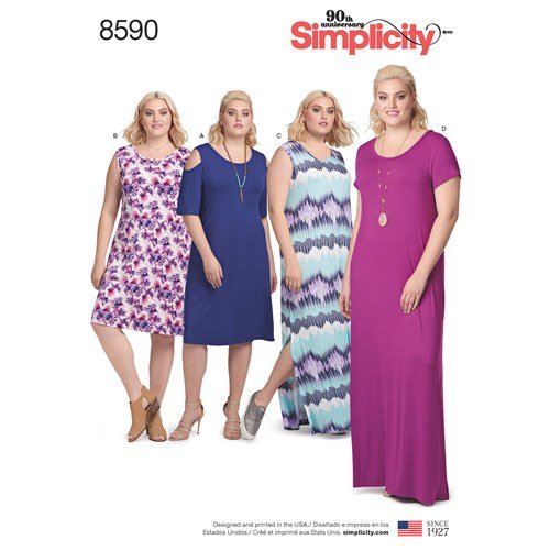 Simplicity Dresses S8590