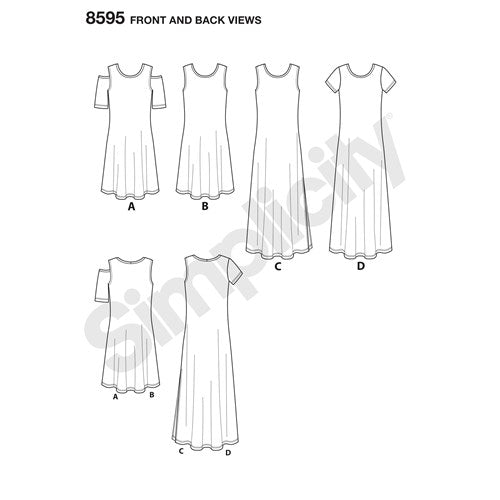 Simplicity Dresses S8595