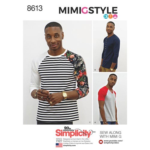 Simplicity Men's T-shirt S8613