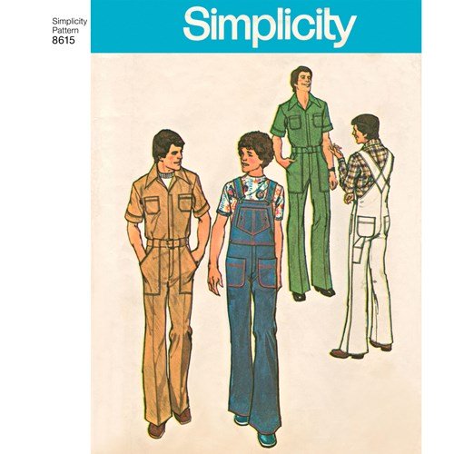 Simplicity Vintage Jumpsuit/Overalls S8615