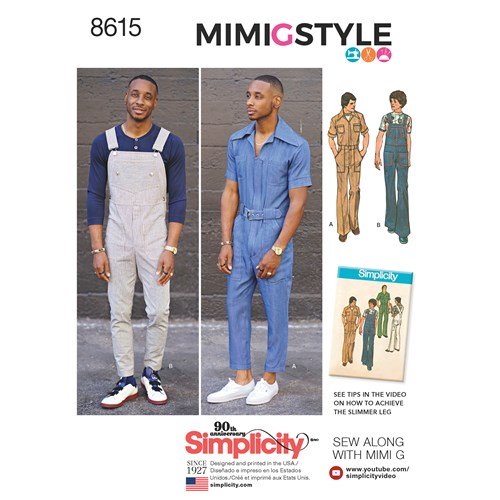 Simplicity Vintage Jumpsuit/Overalls S8615