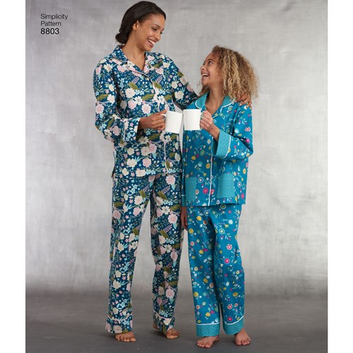 Simplicity Child/Teen/Women's Nightwear S8803