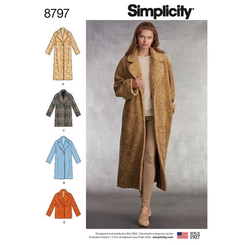 Simplicity Coat S8797