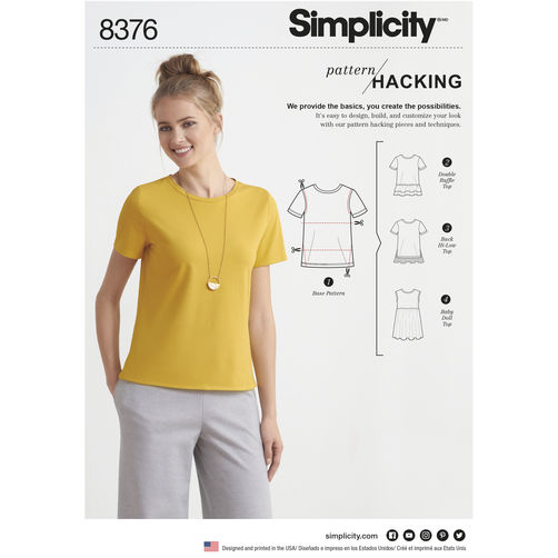 Simplicity Knit Top S8376