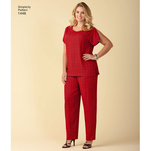 Simplicity Tops, Trousers and Shorts S1446 – The Fold Line