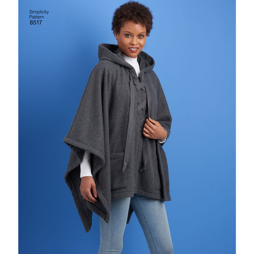 Simplicity Ponchos S8517