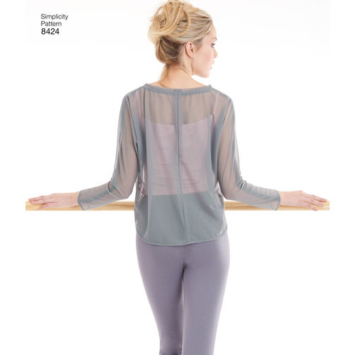 Simplicity Ballet Leggings and Tops S8424