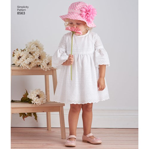 Simplicity Baby/Child Dress S8563