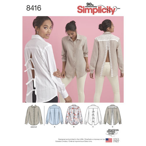 Simplicity Shirt S8416