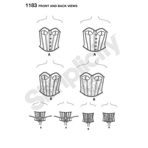 Simplicity Corsets S1183