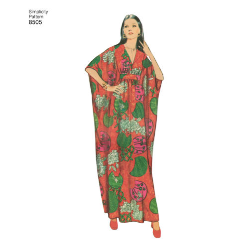 Simplicity Vintage Caftans S8505