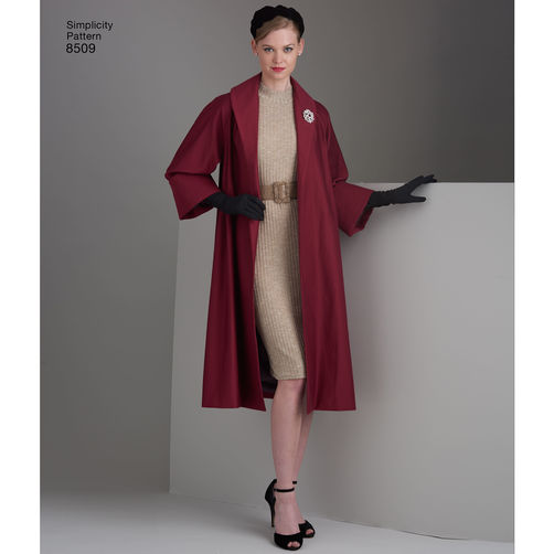 Simplicity Vintage Coat or Jacket S8509