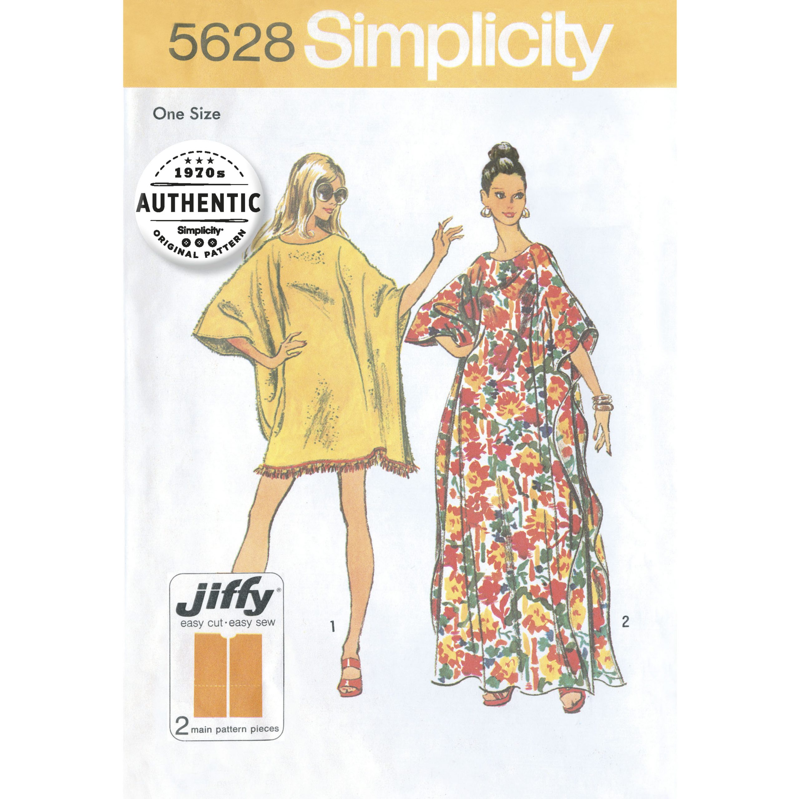 Simplicity Vintage Caftan S5628