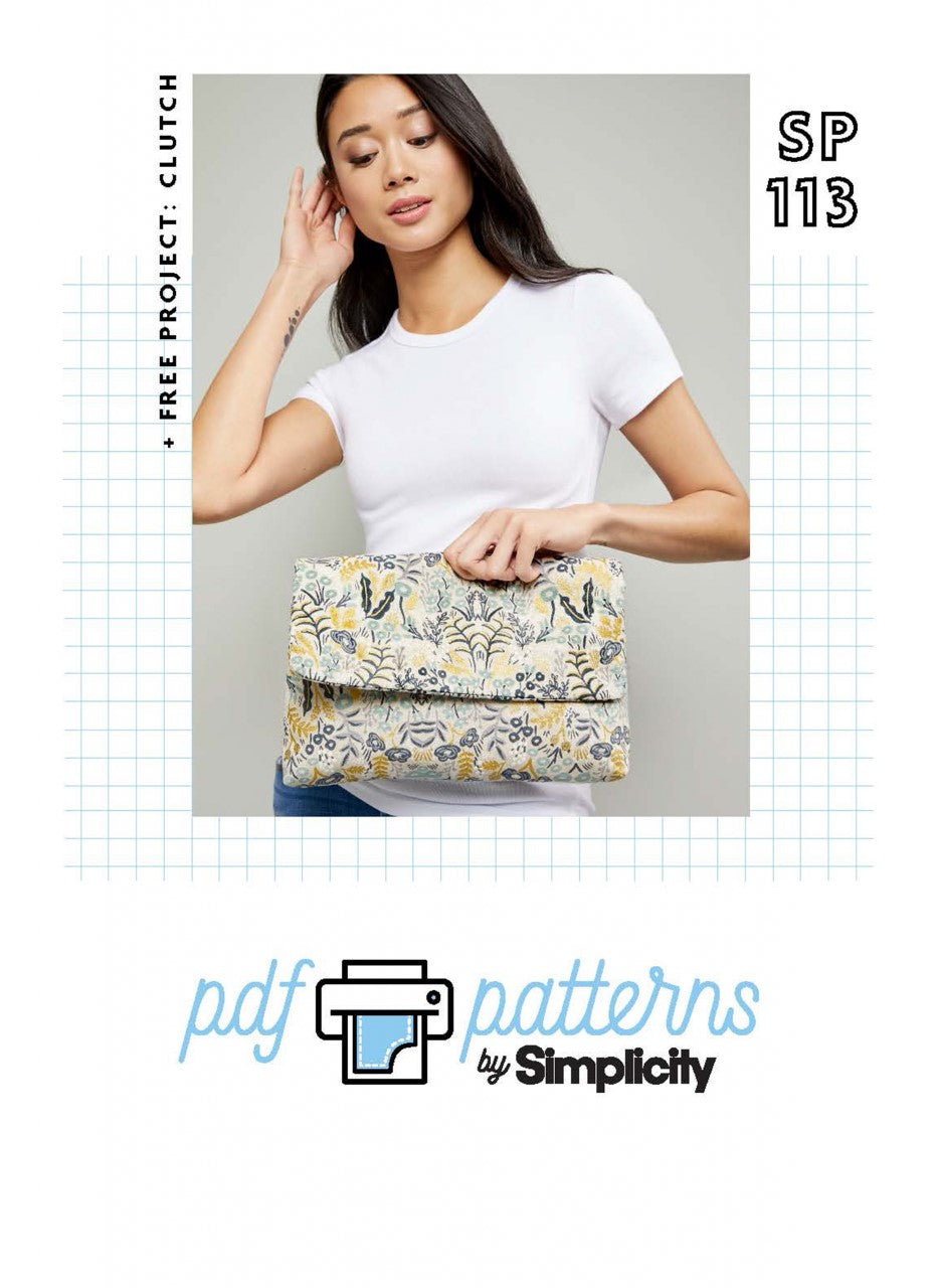 Simplicity Clutch Bag SP113 (FREE)