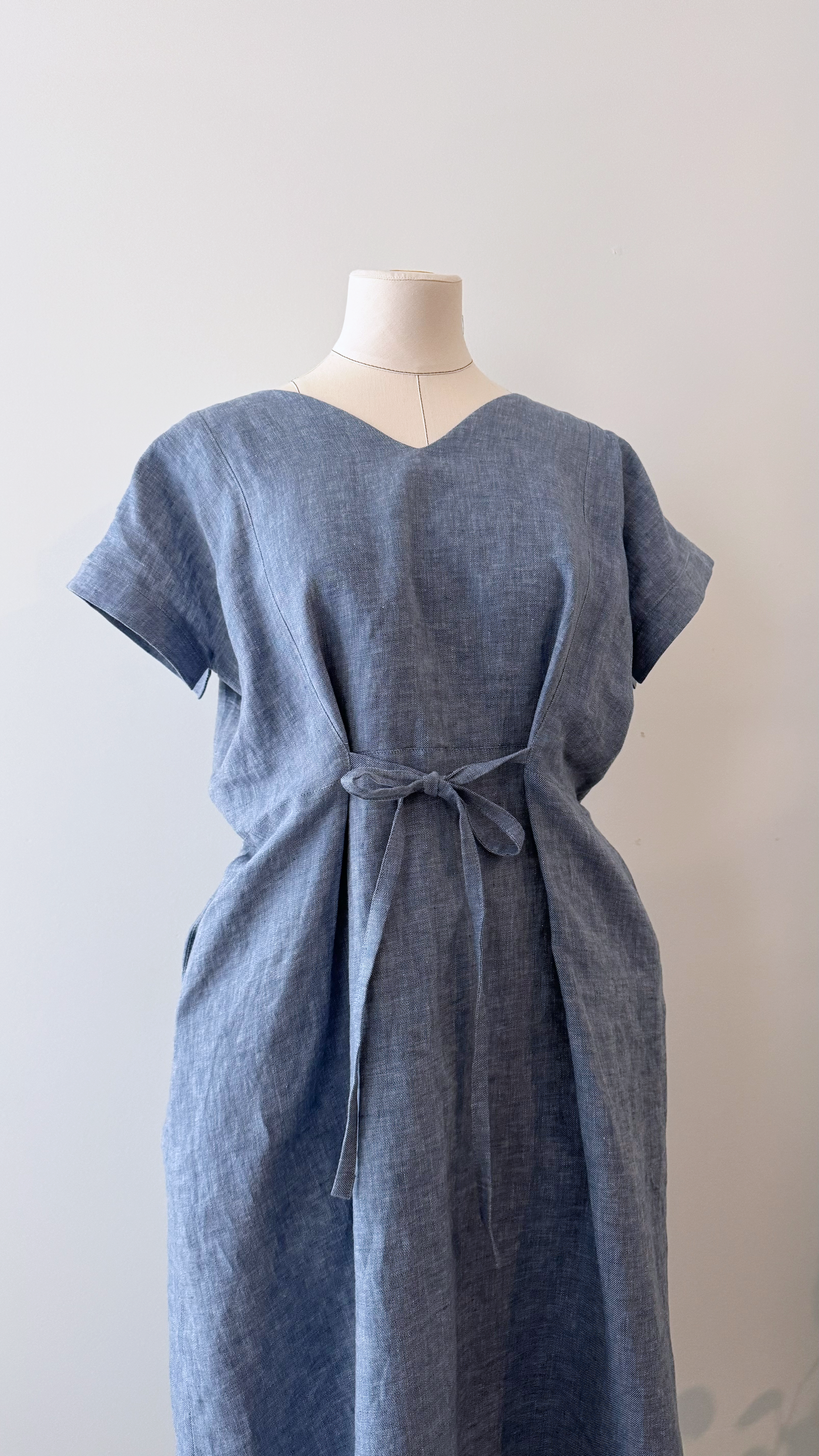Sewing Therapy Tie Dress