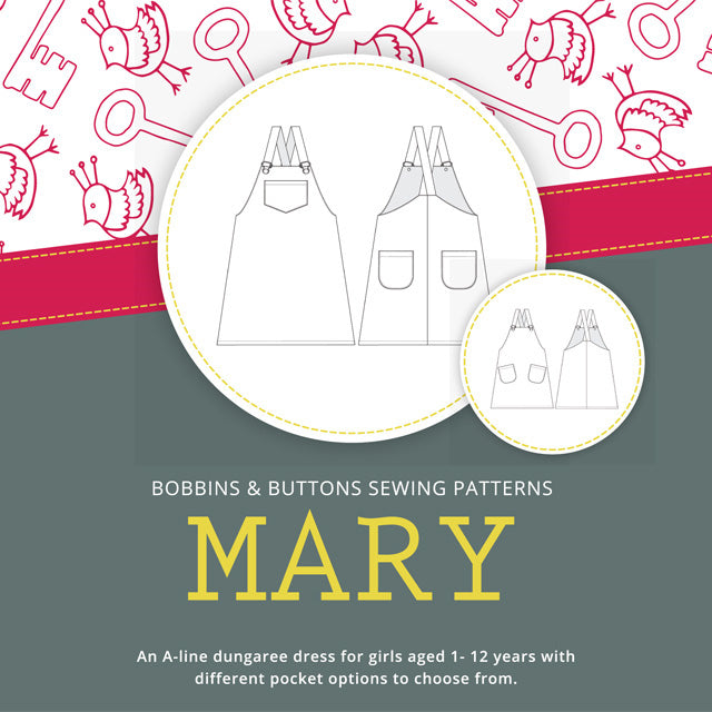 Bobbins and Buttons Baby/Child Mary Dress