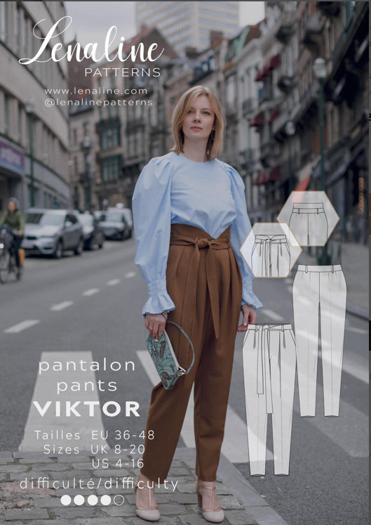 Lenaline Patterns Viktor Trousers