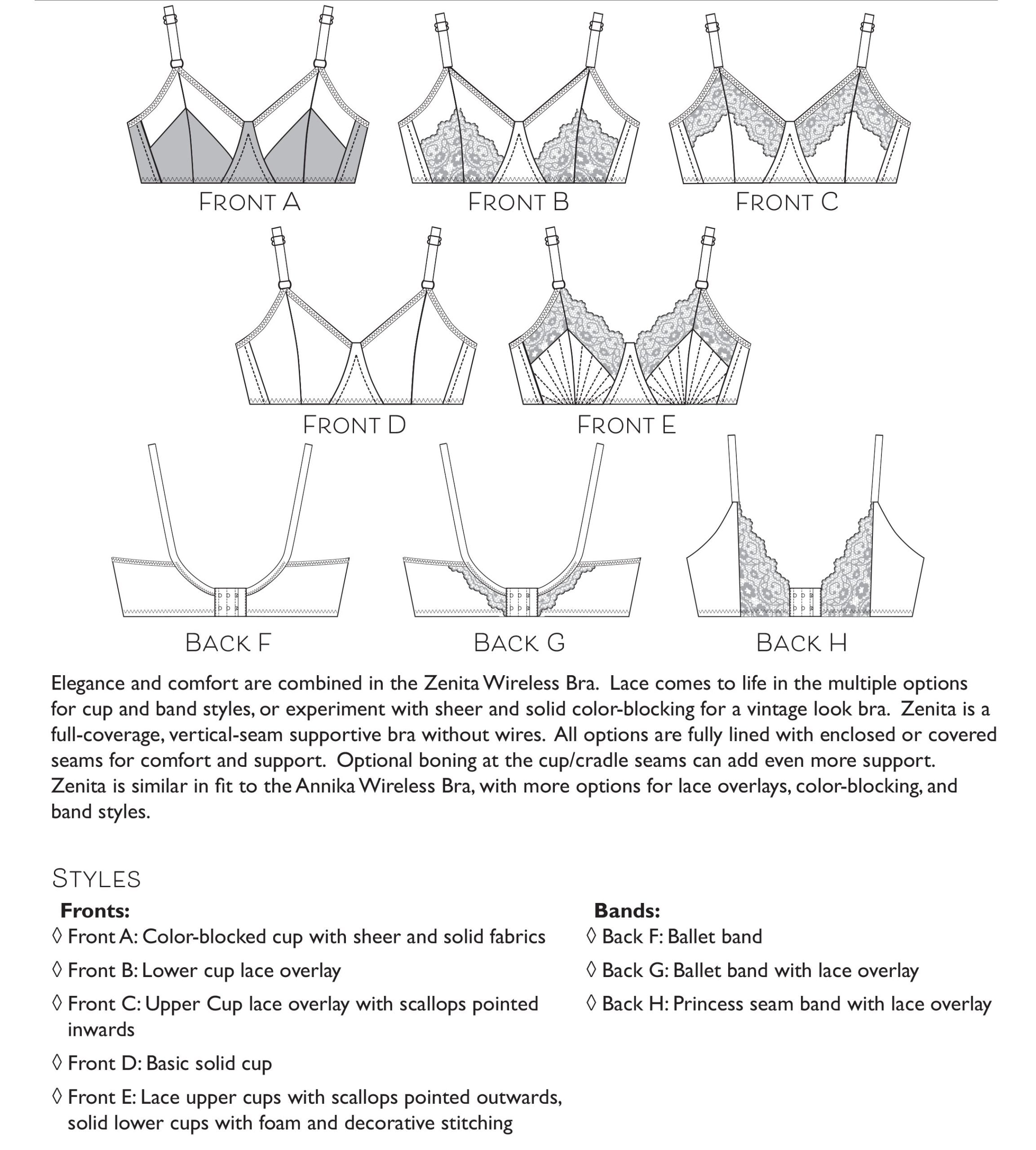 Primrose Dawn Zenita Wireless Bra PDF