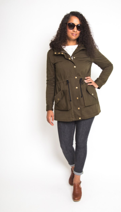 Buy the Kelly anorak sewing pattern from Closet Case Patterns on The Fold Line