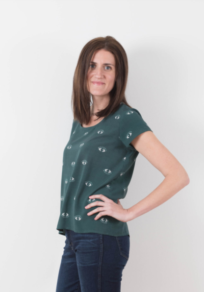 Buy the Scout Tee sewing pattern from Grainline Studio from The Fold Line