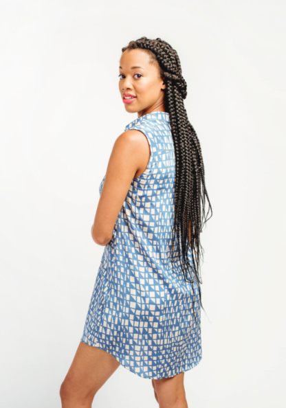 Buy the Alder shirt dress sewing pattern from Grainline Studio from The Fold Line
