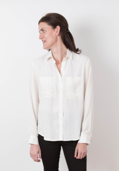 Buy the Archer Button up shirt sewing pattern from Grainline Studio from The Fold Line