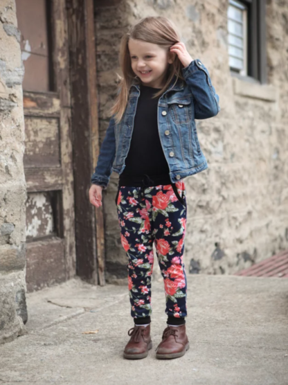 Buy the mini Hudson pants sewing pattern from True Bias from The Fold Line