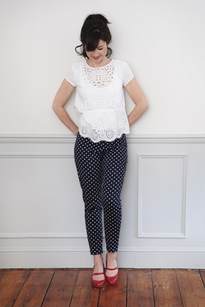 Trouser The Patterns Fold Line - Top